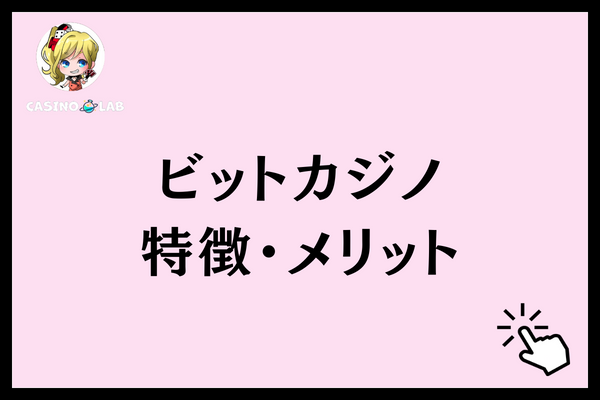 ビットカジノ　特徴
